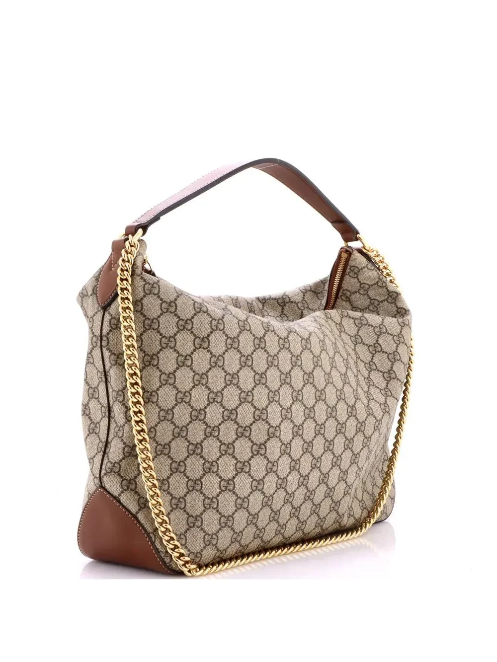 Gucci Chain Hobo Gg Coated Canvas Large #296548G17B